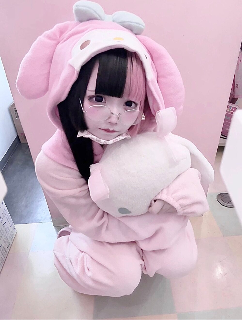 #大人なのに女児服着てるカフェ ろりち 1
