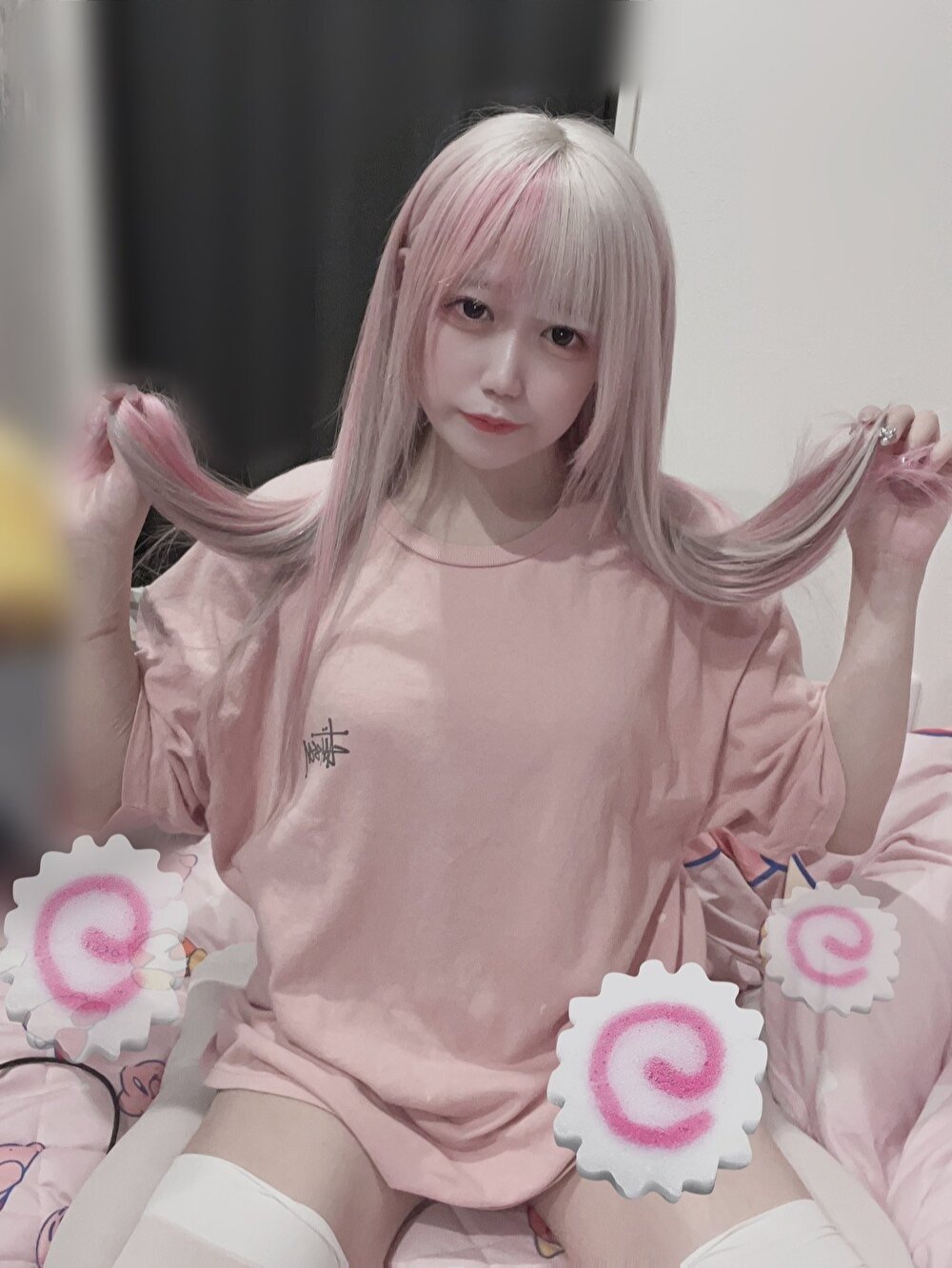#大人なのに女児服着てるカフェ うさぎ 1