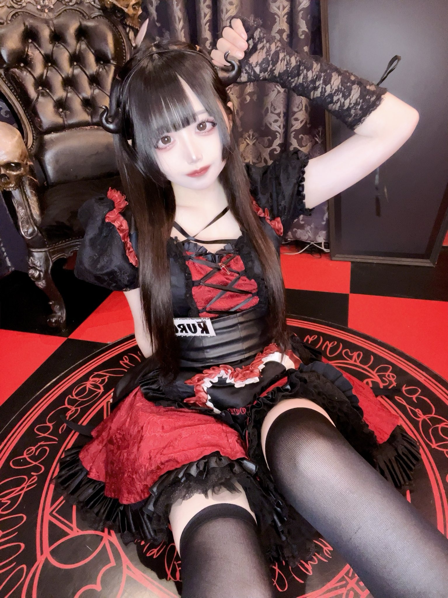 悪魔カフェでびるーぷ くろ 1