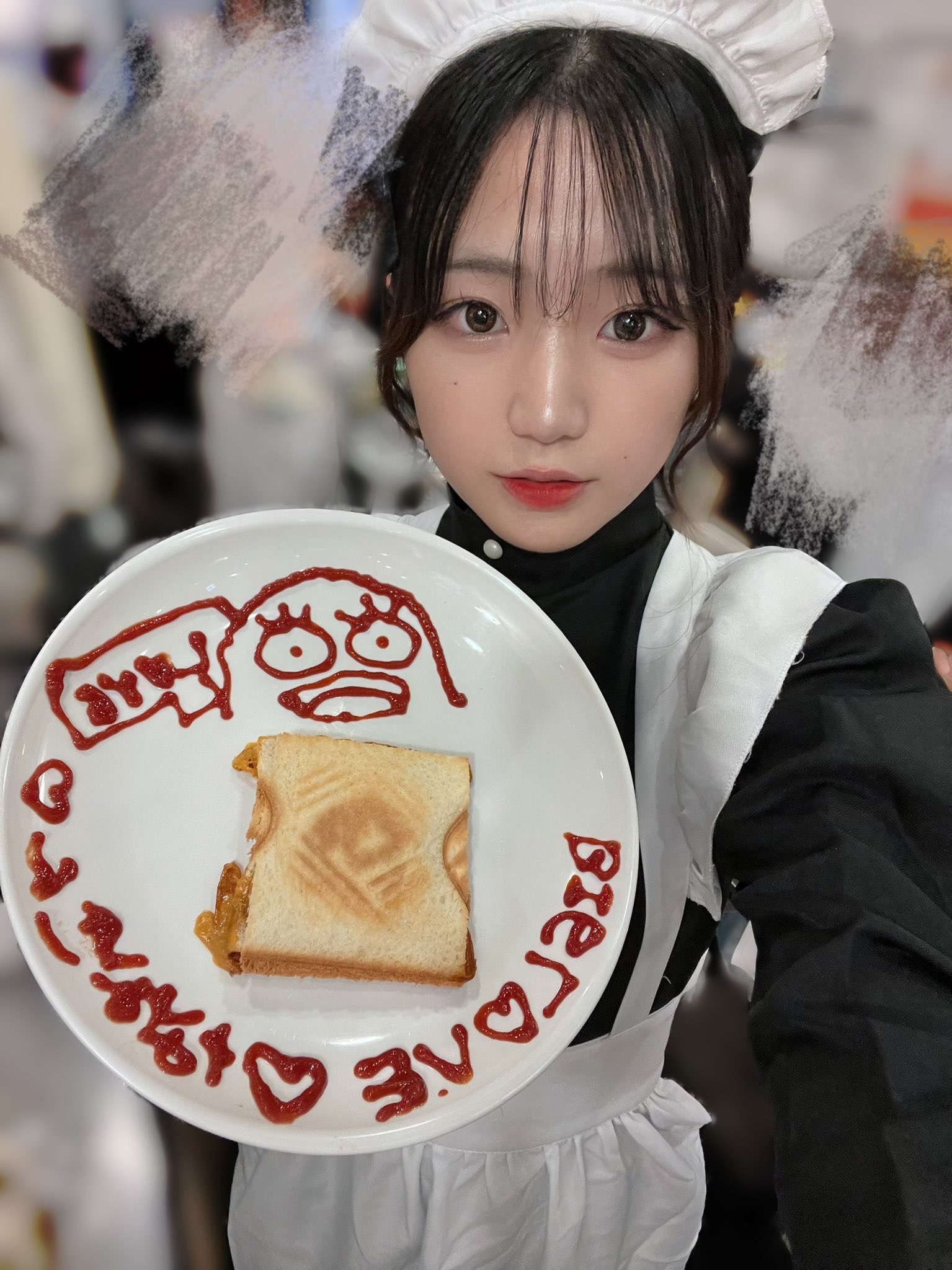 黒猫メイド魔法カフェ(なな)さん