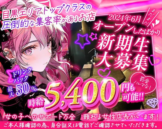 【目黒】コンカフェバーBOX（ボックス） 恵比寿コンカフェ求人・バイト TOP画像