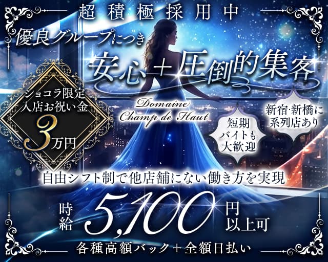 Domaine Champ de Haut（ドメーヌ・シャンドゥ） 上野コンカフェ求人・バイト TOP画像