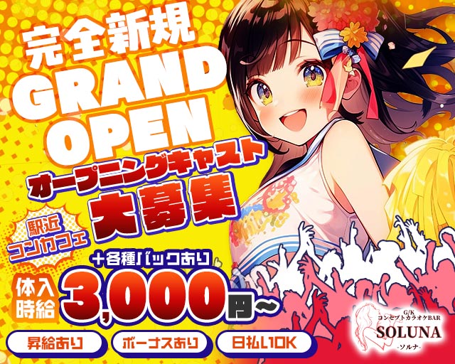 SOLUNA（ソルナ） 静岡駅コンカフェ求人・バイト TOP画像