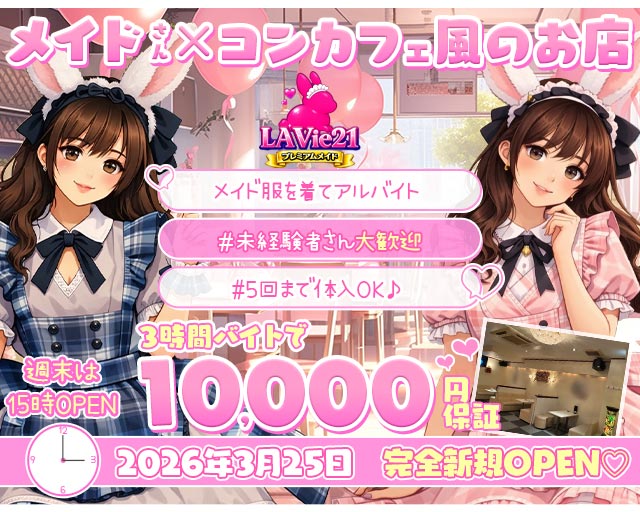 Lavie-21（ラヴィトゥエンティワン） 錦コンカフェ求人・バイト TOP画像