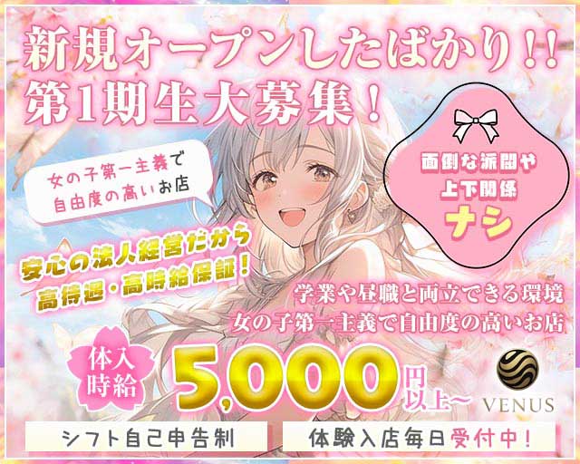 Venus（ヴィーナス） 清水コンカフェ求人・バイト TOP画像