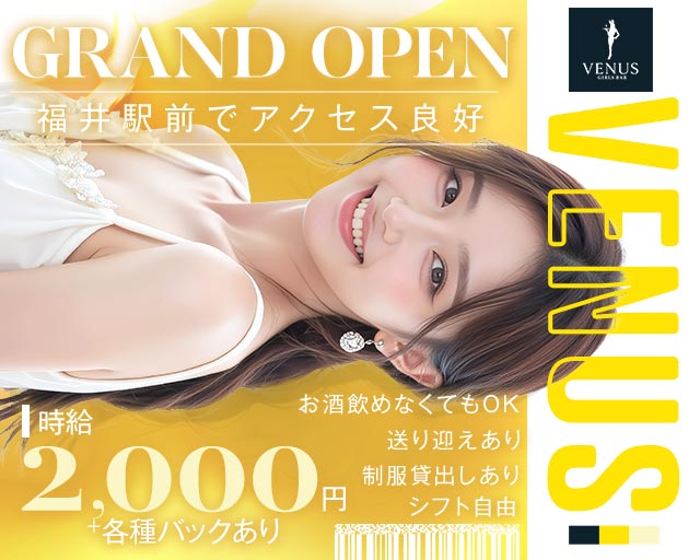 VENUS（ヴィーナス） 福井駅コンカフェ求人・バイト TOP画像