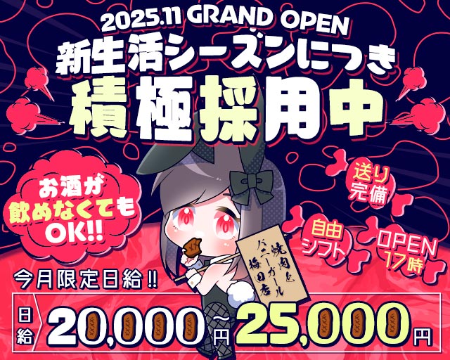 焼肉とバニーガール 梅田店 梅田コンカフェ求人・バイト TOP画像