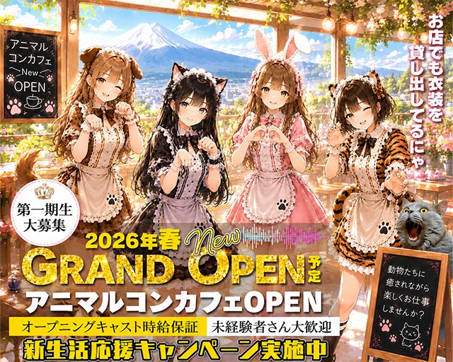 【甲府】コンカフェ VEGA（ベガ） 中央コンカフェ求人・バイト TOP画像