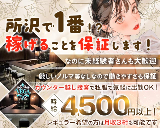 VEGA（ベガ） 所沢駅コンカフェ求人・バイト TOP画像