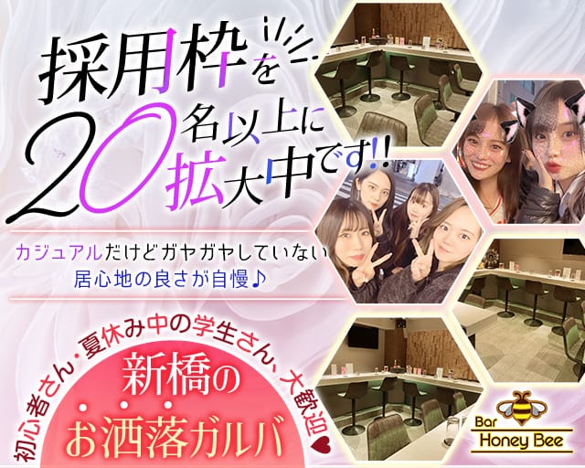 Girls Bar Honey Bee（ハニービー） 新橋コンカフェ求人・バイト TOP画像