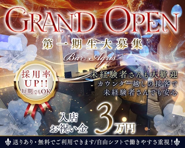 【江坂】Bar Agris（アグリス） 江坂コンカフェ求人・バイト TOP画像